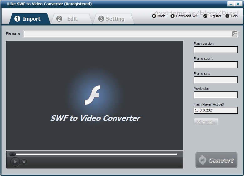 ILike SWF to Video Converter 2.3.3.0