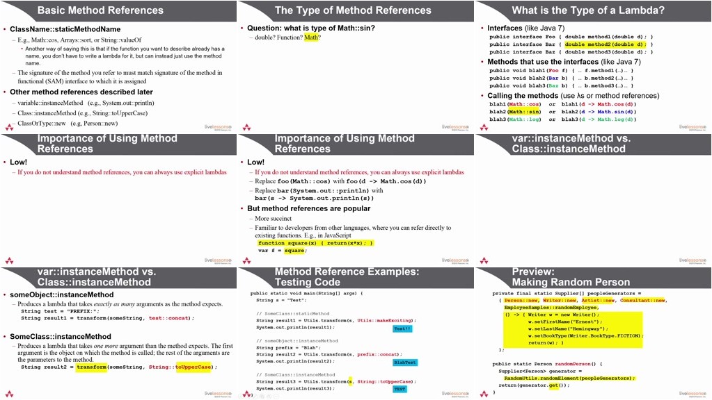 LiveLessons - Learning Modern Java