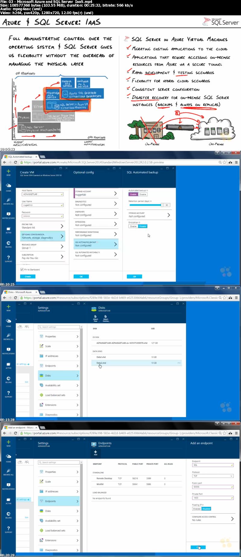 Microsoft MCSE SQL Server 2014 70-465 Azure Updates