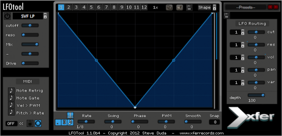 Xfer LFOTool v1.53 MacOSX
