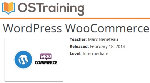 OSTraining - WordPress WooCommerce