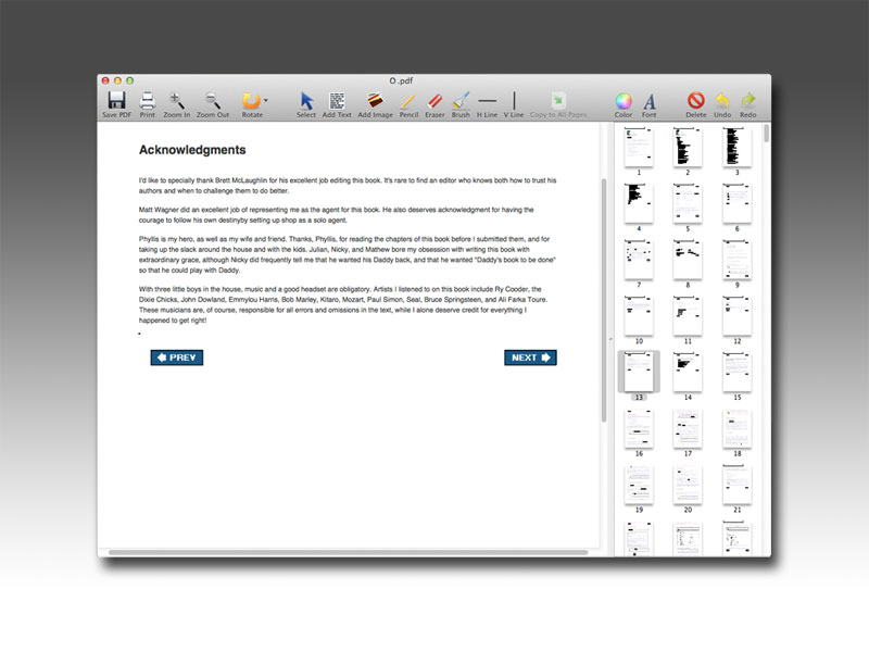 PDF Editor Mac v3.0