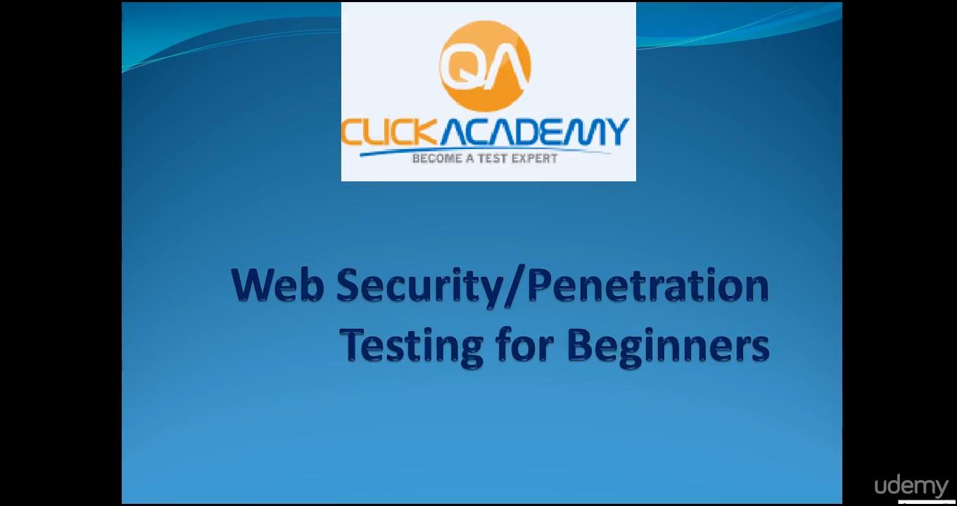 WebSecurity Testing for Beginners-QA knowledge to next level