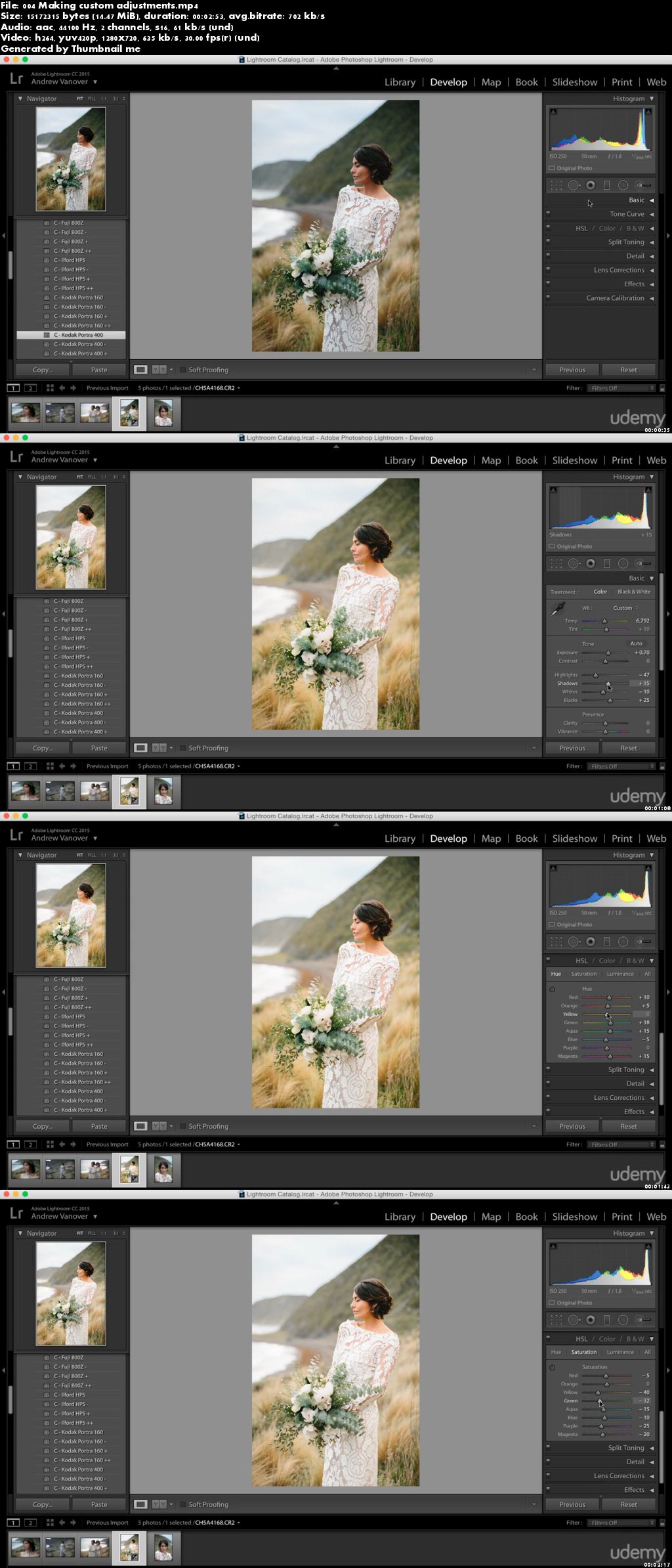 Learn to Edit Images to look just like Film in Lightroom 6!