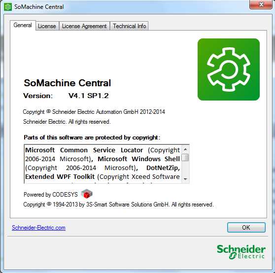 Schneider Electric SoMachine 4.1 SP1.2