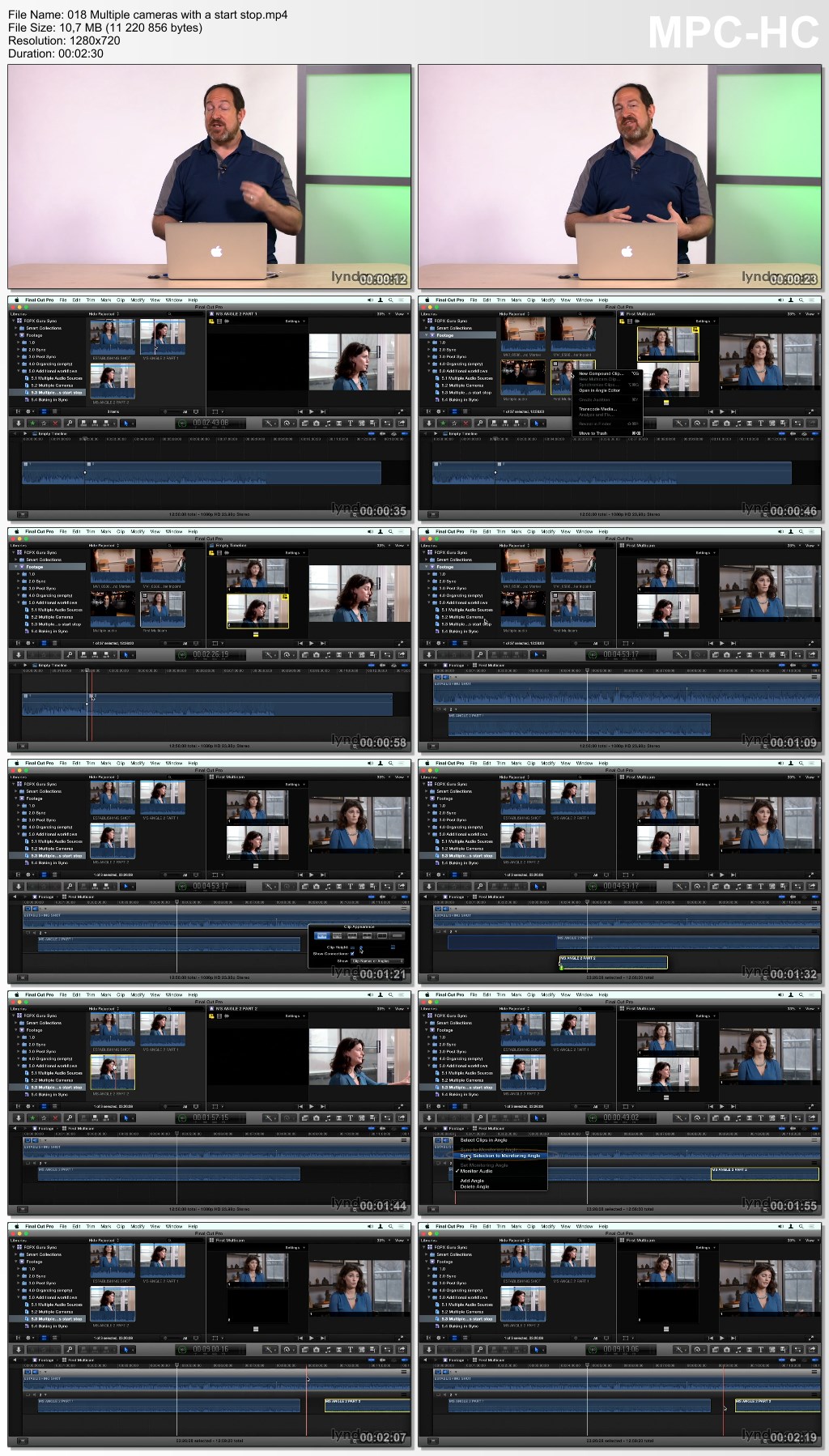 Lynda - Final Cut Pro X Guru: Sync Sound Workflow