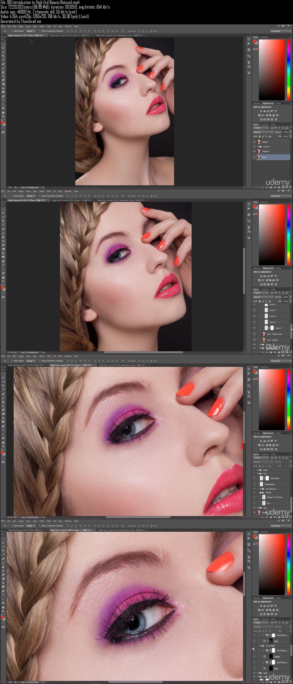 Learn Advanced High End Beauty Retouching in Photoshop