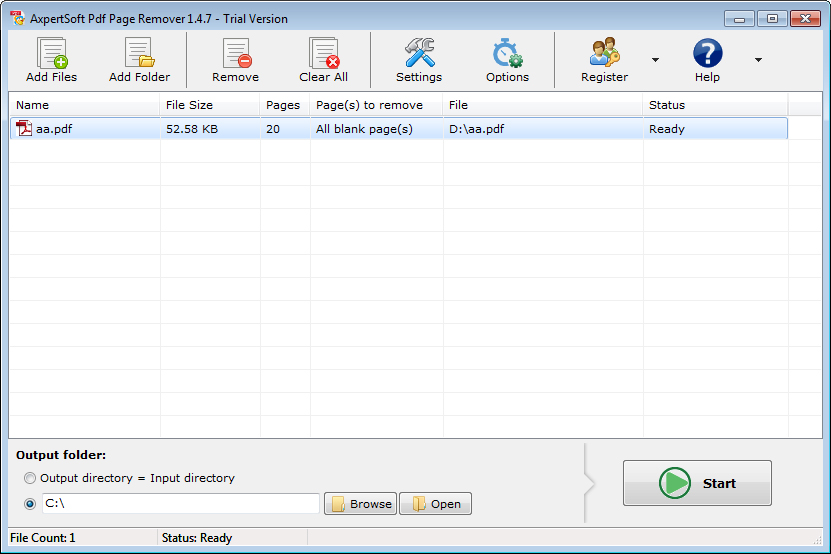 Axpertsoft PDF Page Remover 1.5.2