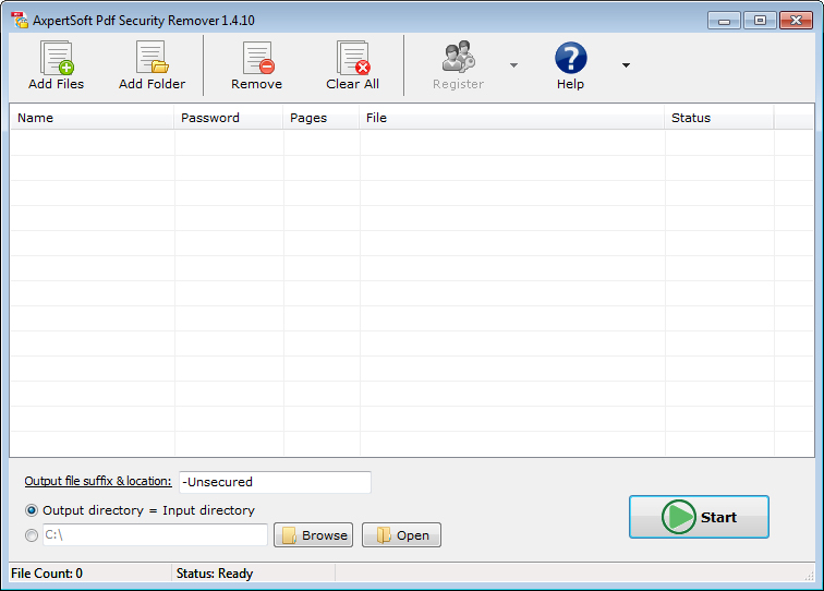 Axpertsoft PDF Security Remover 1.4.10