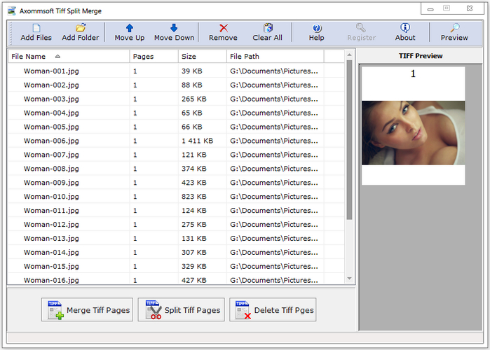 Axommsoft Tiff Split Merge 1.3 Build 1.0