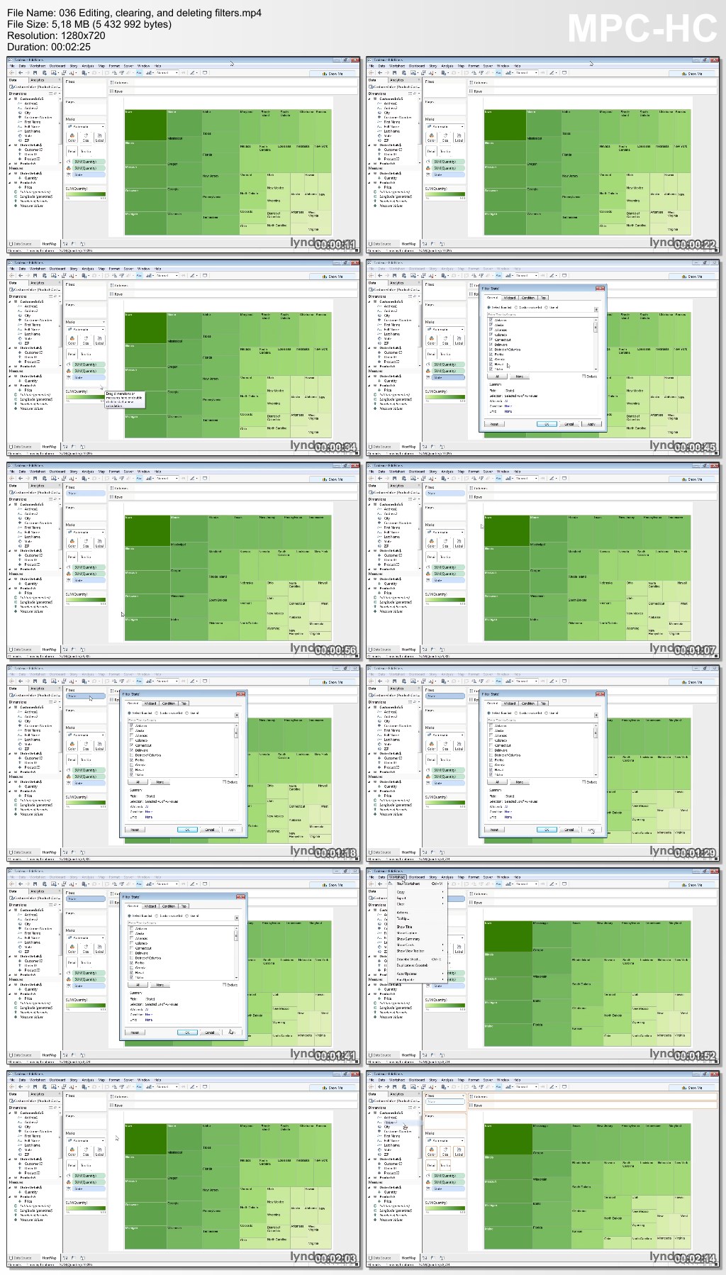 Lynda - Tableau 9 Essential Training