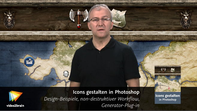 Video2Brain - Icons gestalten in Photoshop