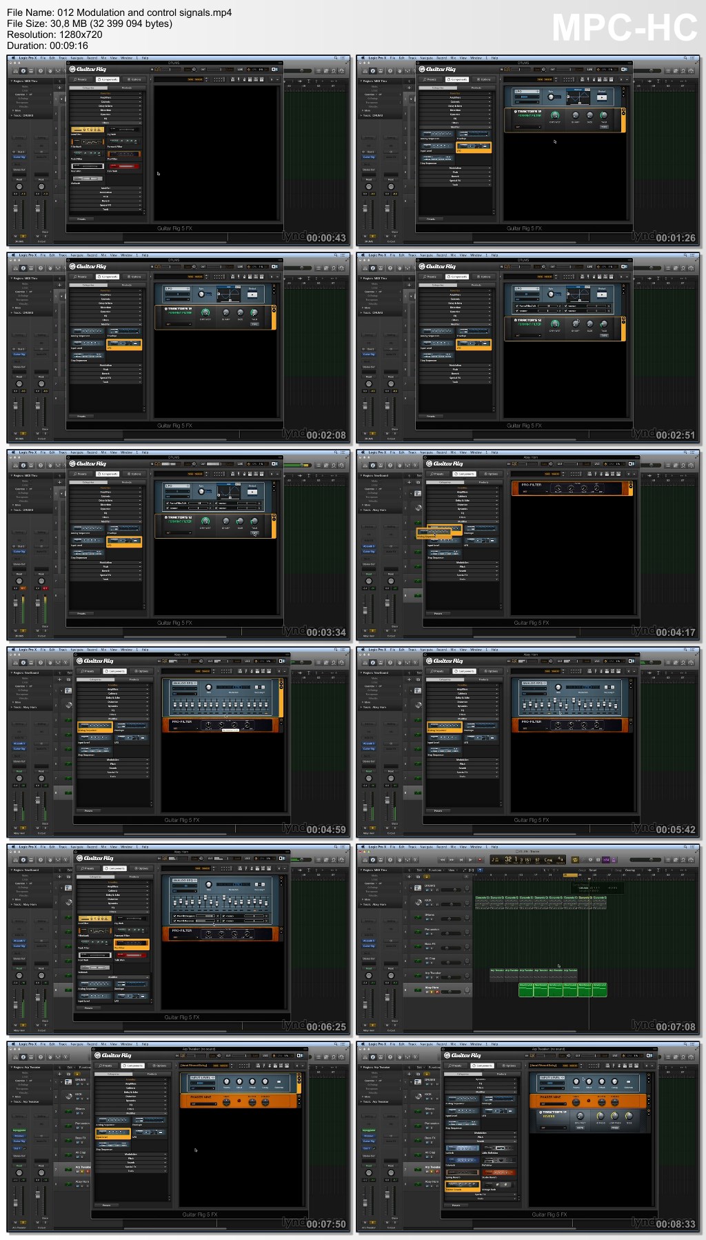 Lynda - Signal Processing with GUITAR RIG