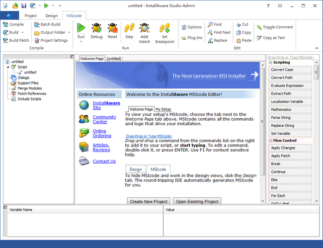 InstallAware Studio Admin X3 v20.04.0.20 with Runtimes