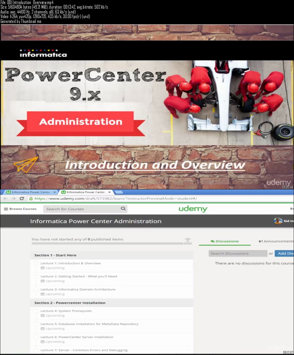  Informatica Power Center Administration