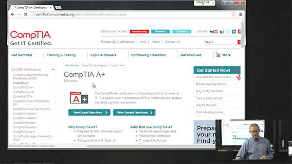 Lynda - CompTIA A+ Exam Prep (220-802)