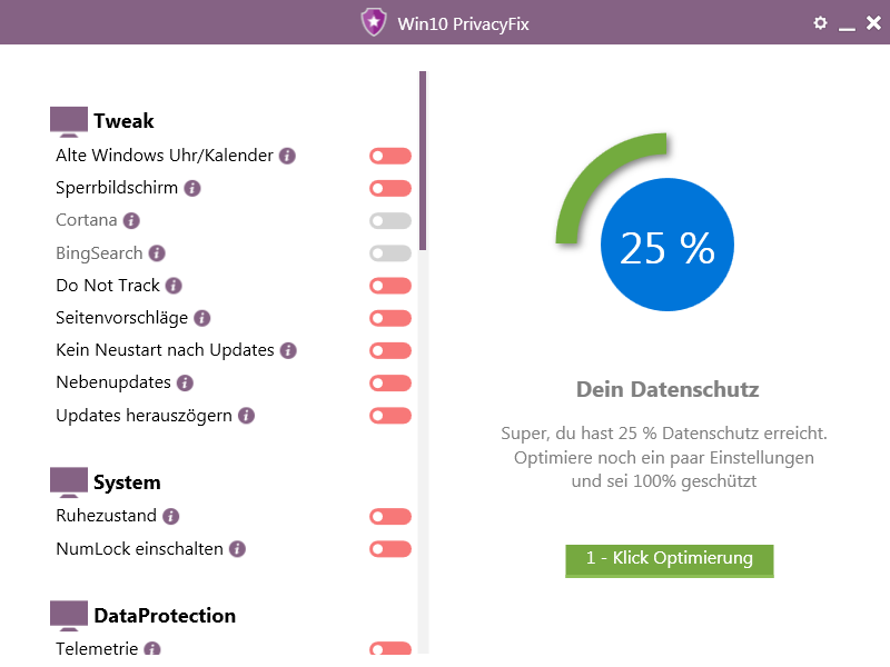 Abelssoft Win10 PrivacyFix 2015 v1.0