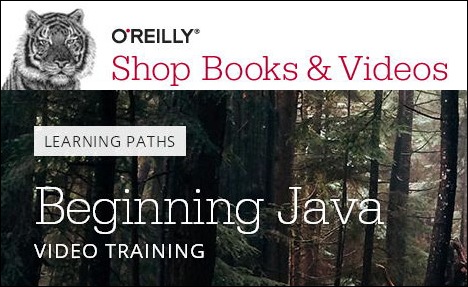 O'Reilly Learning Paths - Beginning Java Video Training