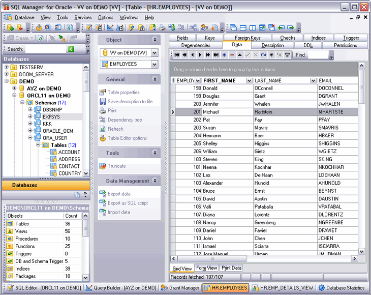 EMS SQL Manager for Oracle 3.3.0.45868