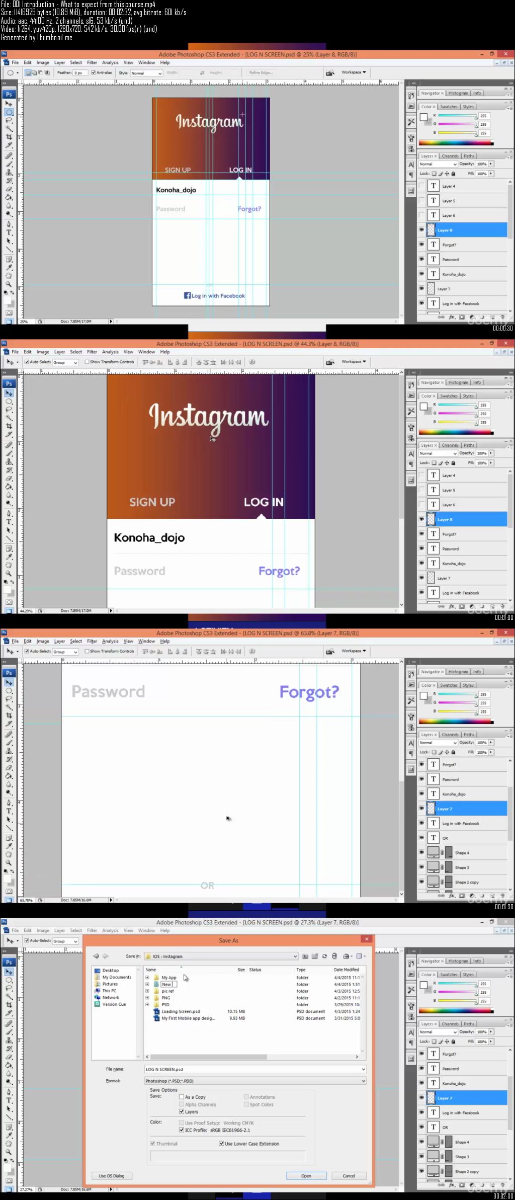  iOS 8 Mobile App Design: UI & UX With Adobe Photoshop (2015)