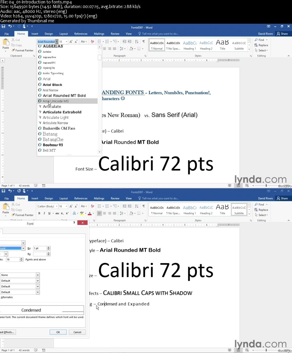 Office 365: Word Essential Training