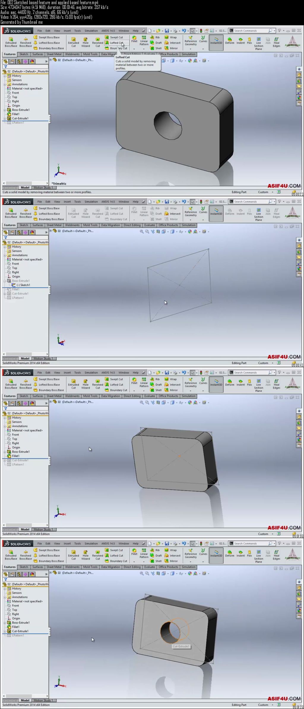 SolidWorks 2015 Parts Essential Training 