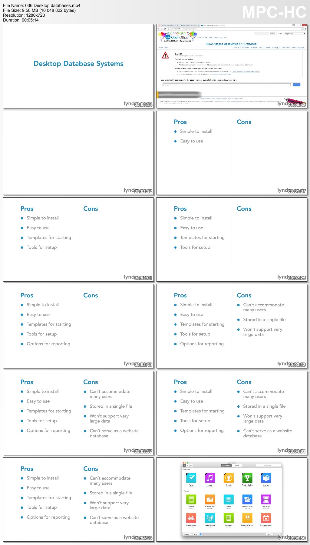 Lynda - Foundations of Programming: Databases