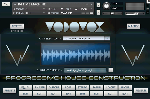 Sampleism Progressive House Construction KONTAKT