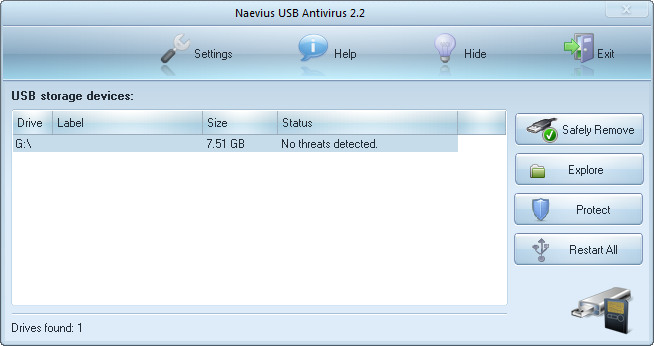 Naevius USB Antivirus 2.2 + Portable