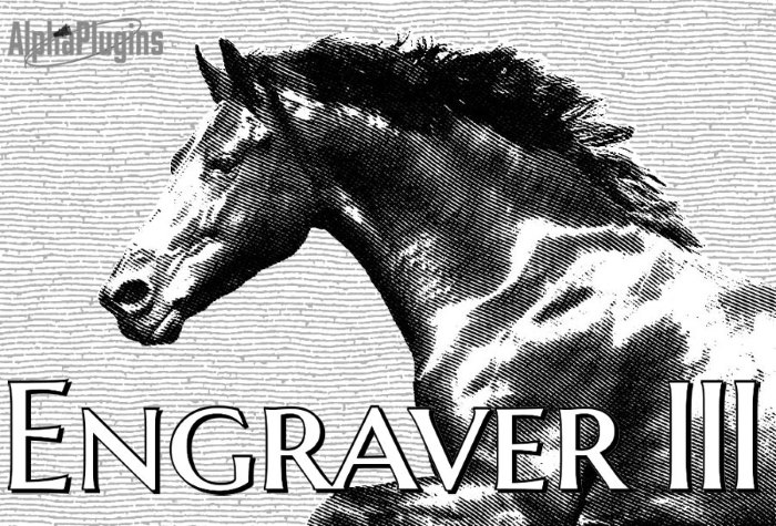 AlphaPlugins Engraver III v1.0 for Photoshop Mac OS X