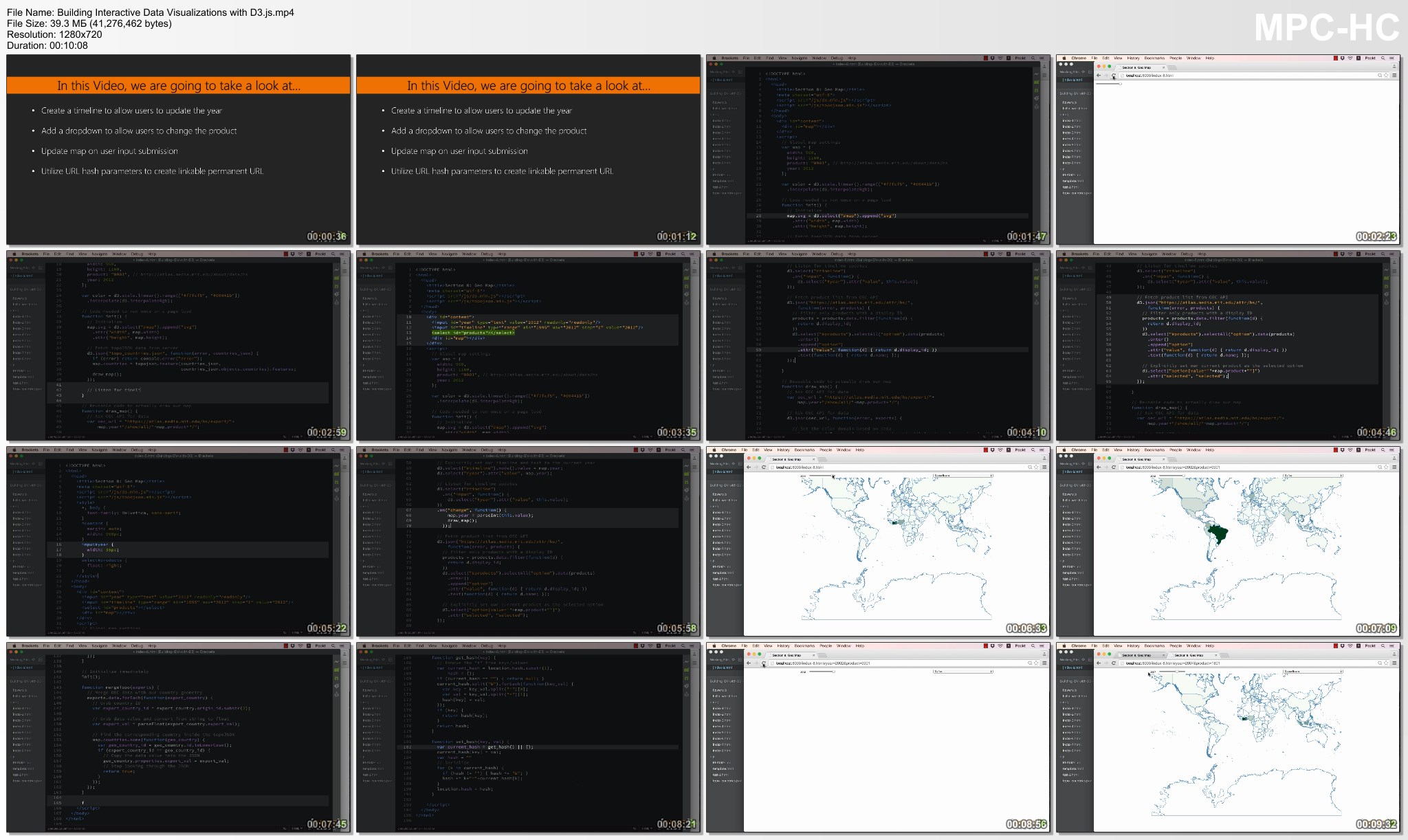 Building Interactive Data Visualizations with D3.js [Video]