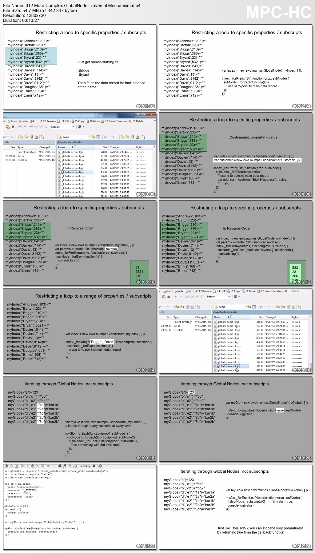 Understanding EWDjs: Working with Global-based Databases