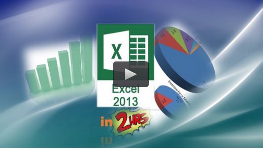  Excel 2013 Training: Become a Pro in less than 2 Hours