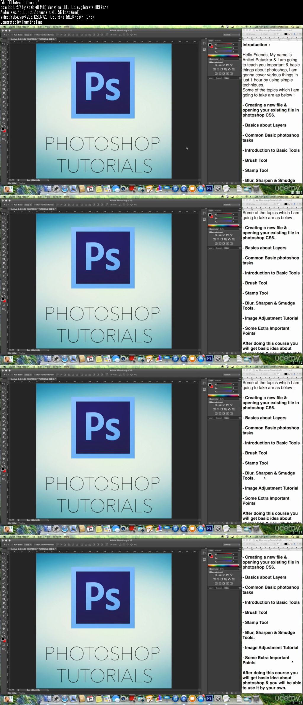 Learn Photoshop in just 1 Hour