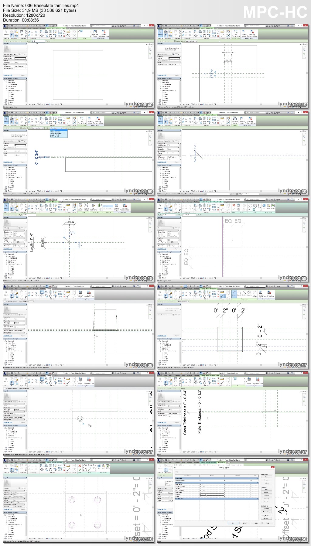 Lynda - Structural Families in Revit