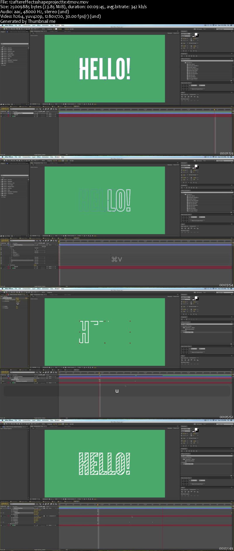 After Effects: Advanced Shape Layer, Hipster Motion Graphics 