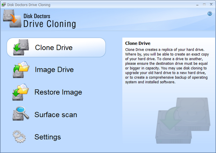 Disk Doctors Drive Cloning 1.0.0.10