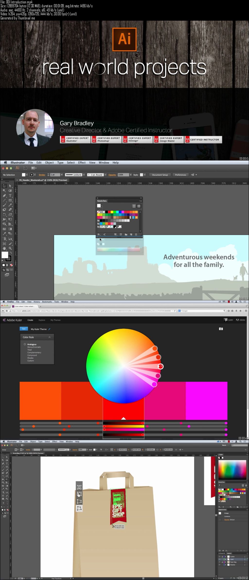  Illustrator CC: 'Real world projects for beginners'