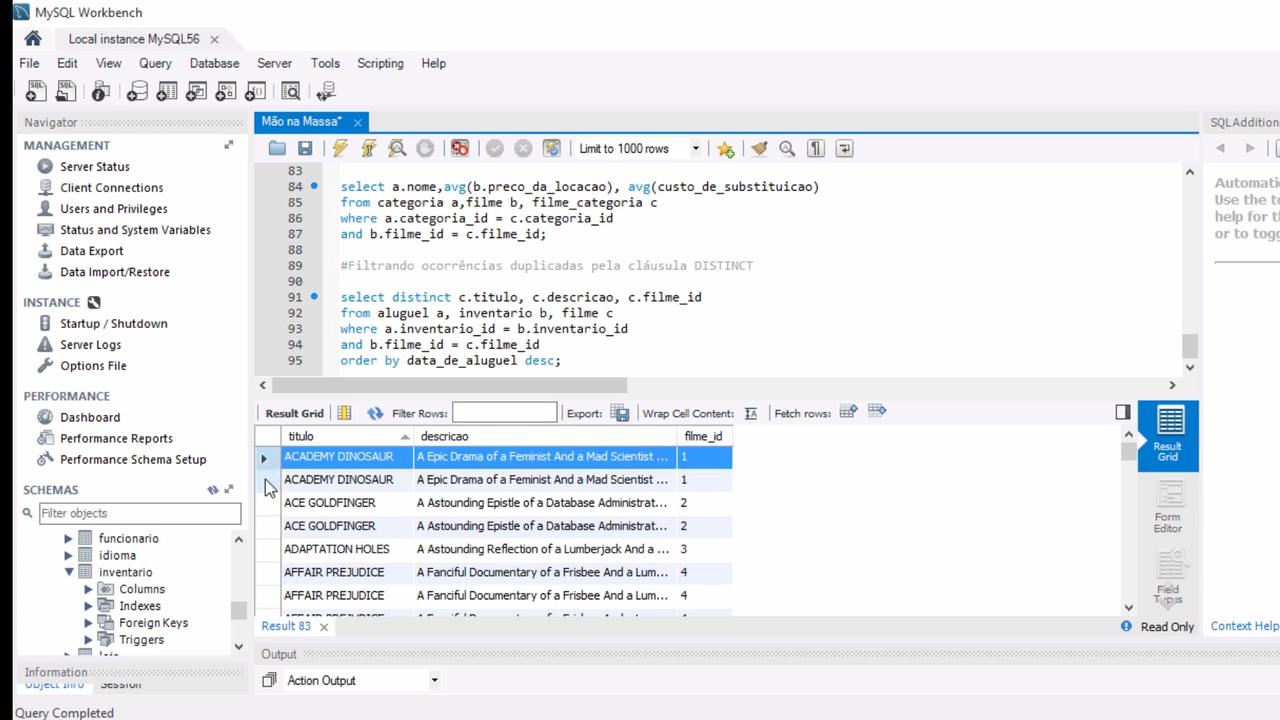 SQL para Iniciantes – Mao na Massa!