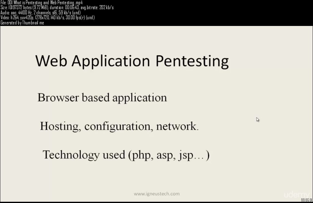 Udemy - Be a Web Application Penetration Tester from Scratch