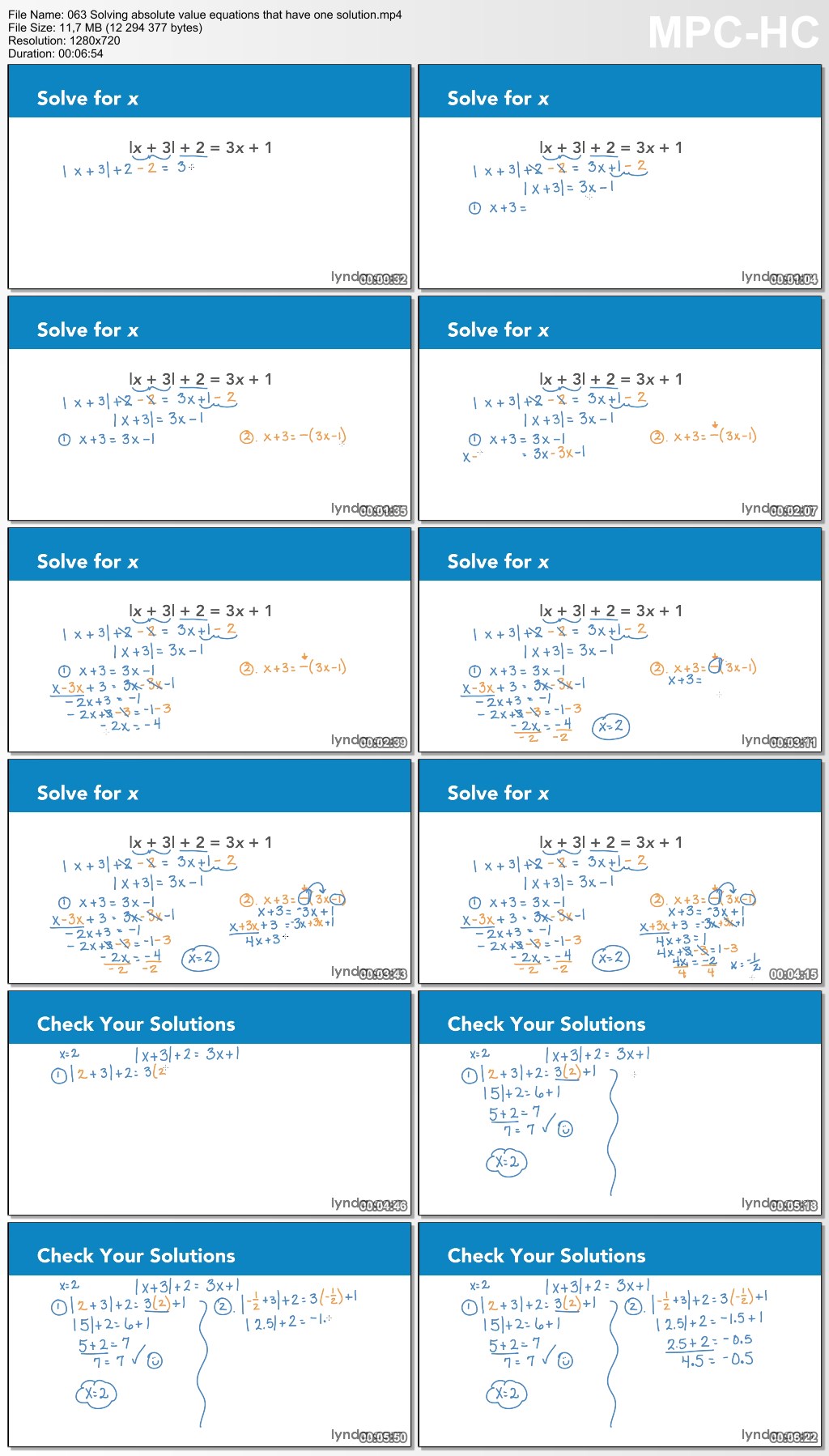 Lynda - Foundations of Algebra: Solving Equations