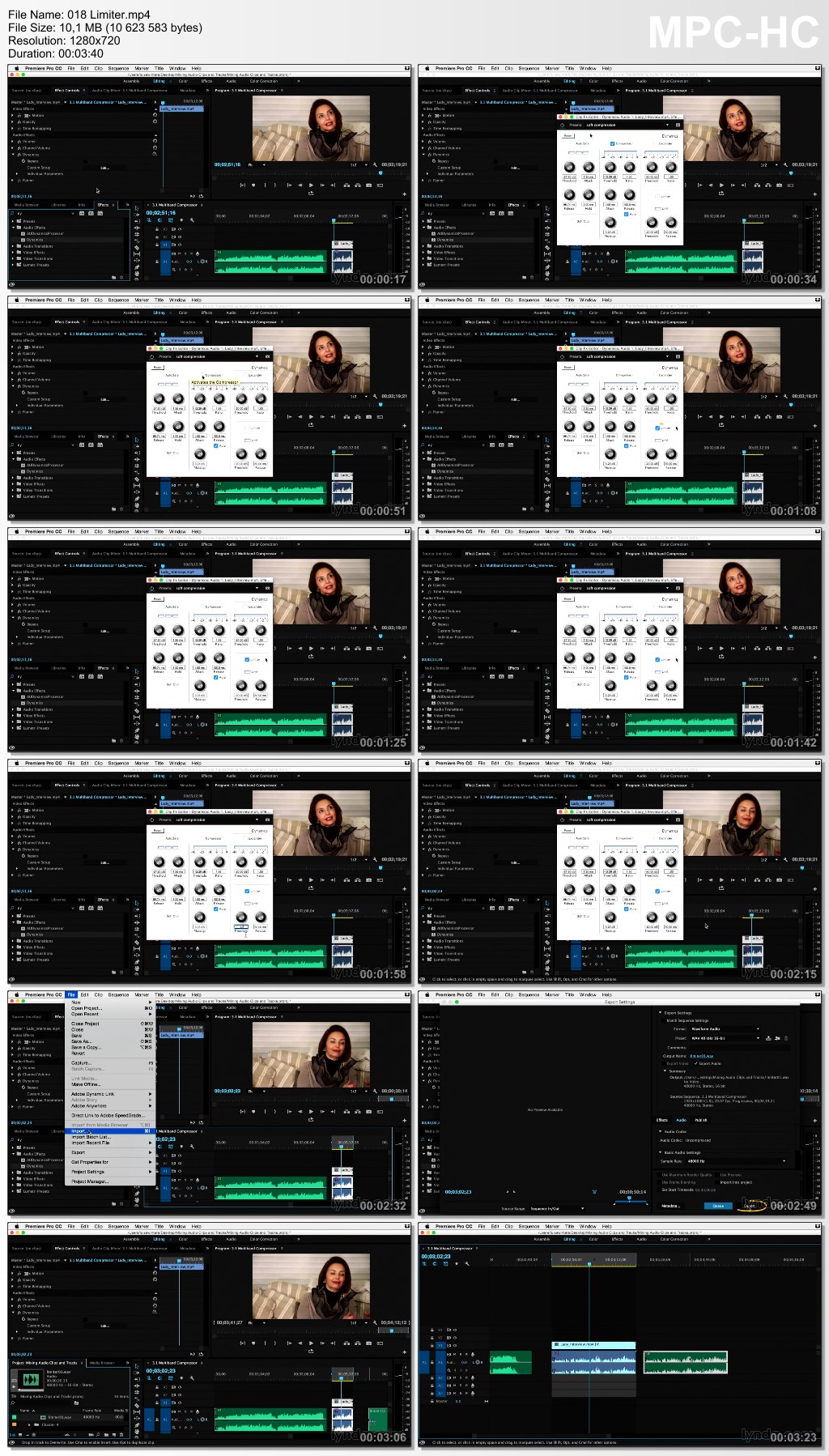 Lynda - Premiere Pro Guru: Mixing Audio Clips and Tracks