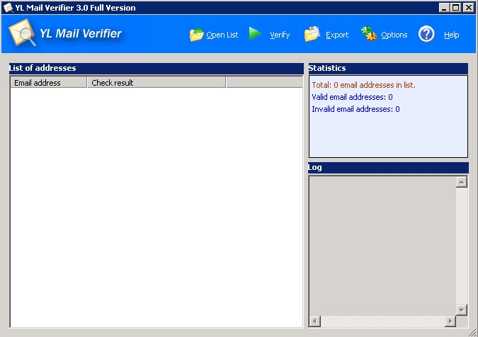 YL Mail Verifier 3.0 
