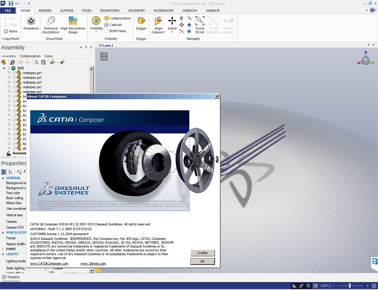 DS CATIA Composer R2016 HF2