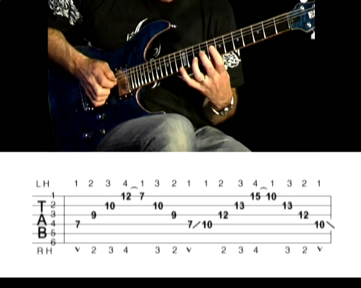 Brett Garsed - Rock Guitar Improvisation [repost]