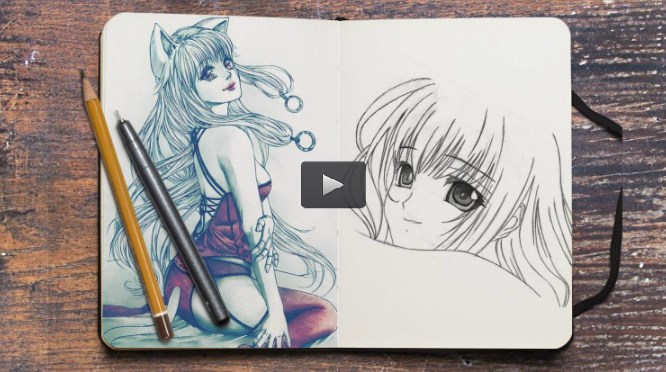 How to Draw Manga Faces and Hair 