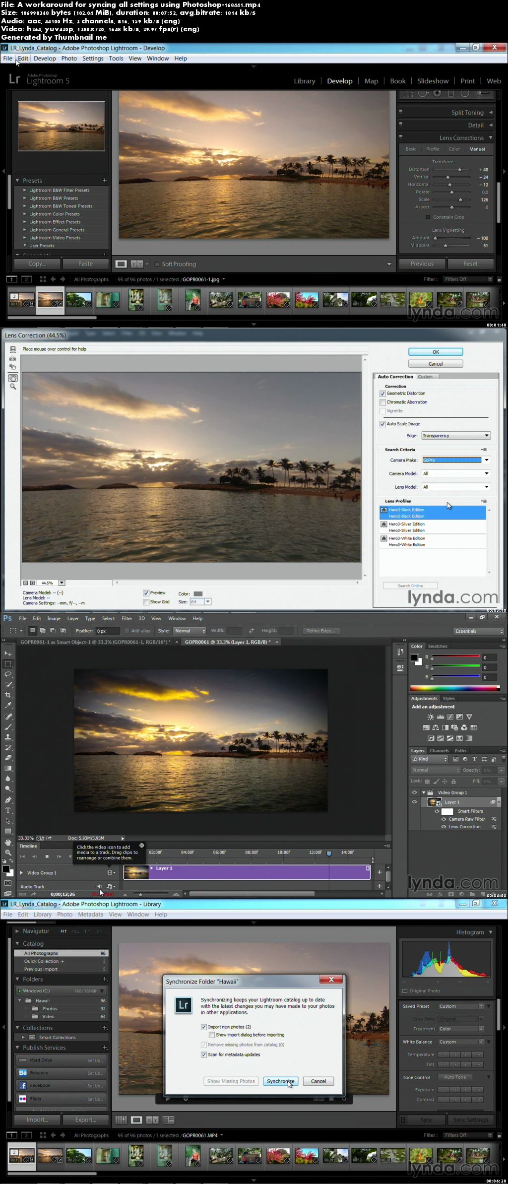 Lynda - Working with Video in Lightroom with Richard Harrington (repost)