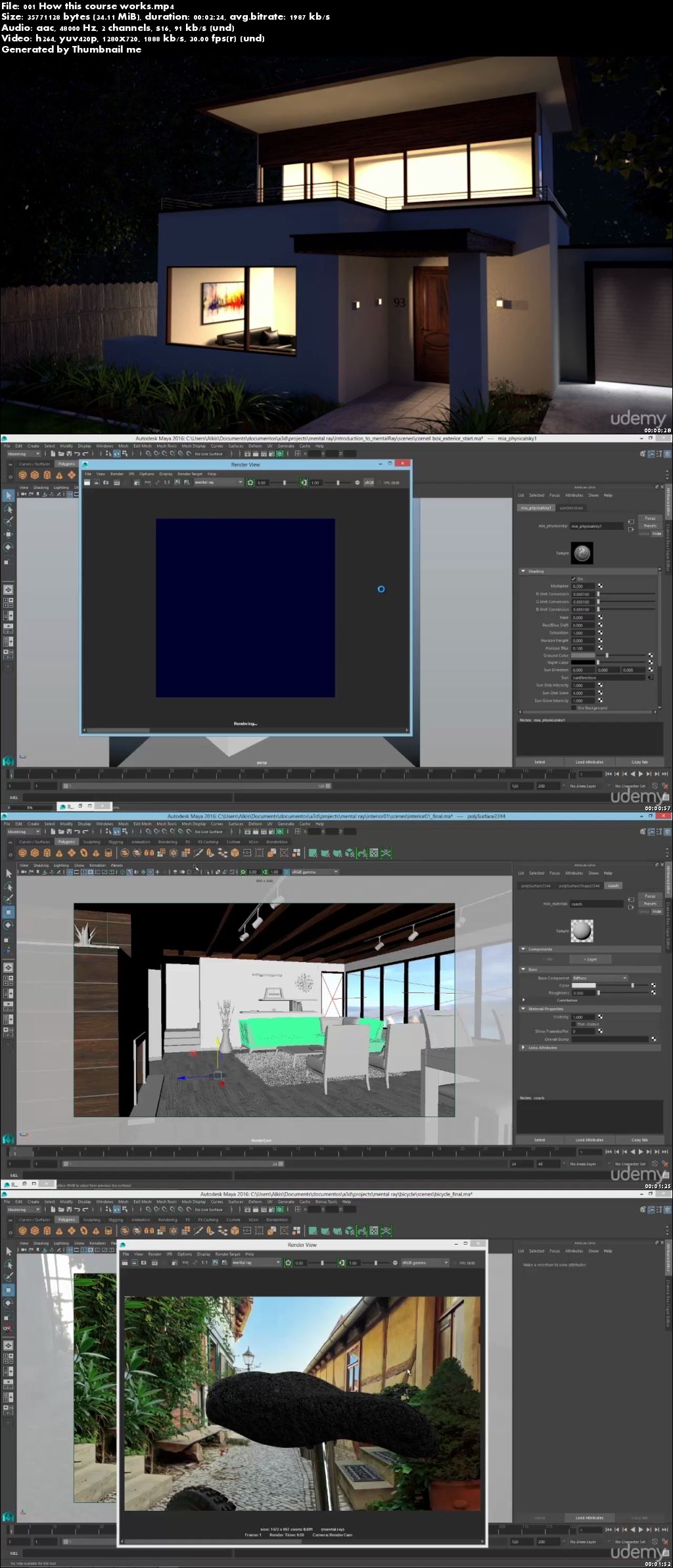 Lighting and rendering with mental ray for maya