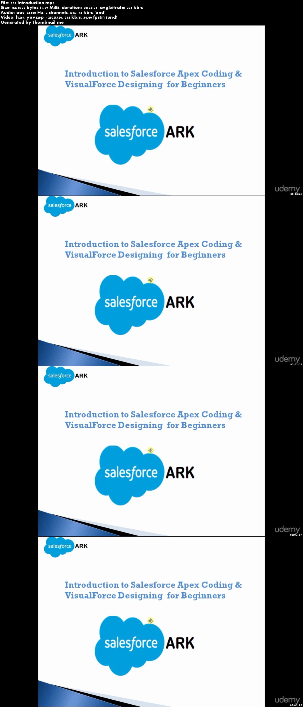 Salesforce Apex Coding & VisualForce Designing for beginners