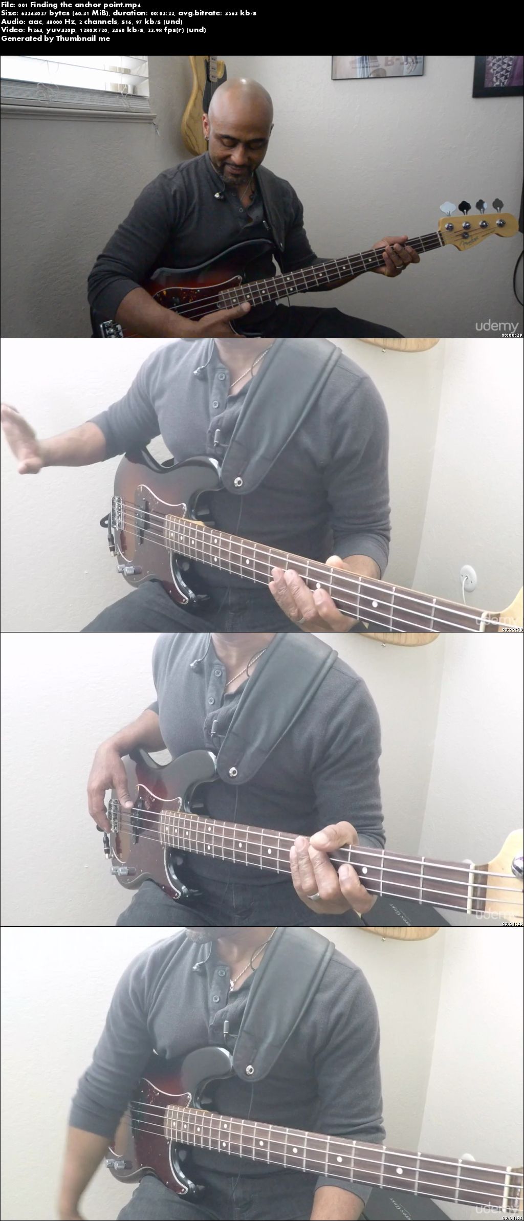 Electric Bass for Busy Beginners Course 1